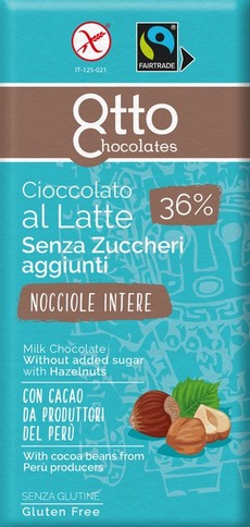 latte senza lattosio nocciole